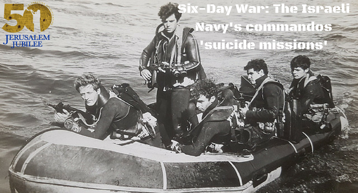 Six Day War The Israeli Navys Commandos Suicide Missions1