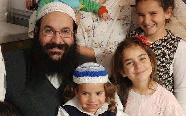Rabbi Raziel and family