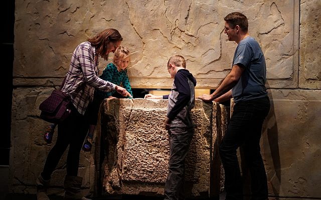 Part of the Dead Sea Scrolls Exhibition in the Denver Museum of Nature and Science