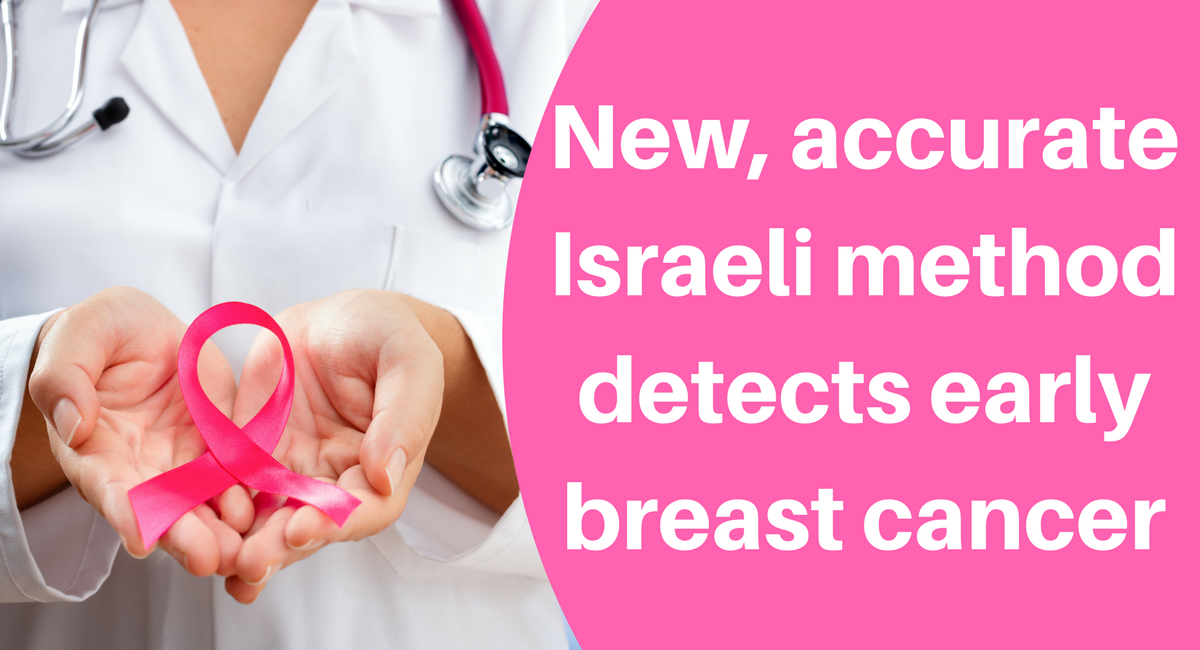 Safe, painless early breast-cancer detection is on the way - ISRAEL21c