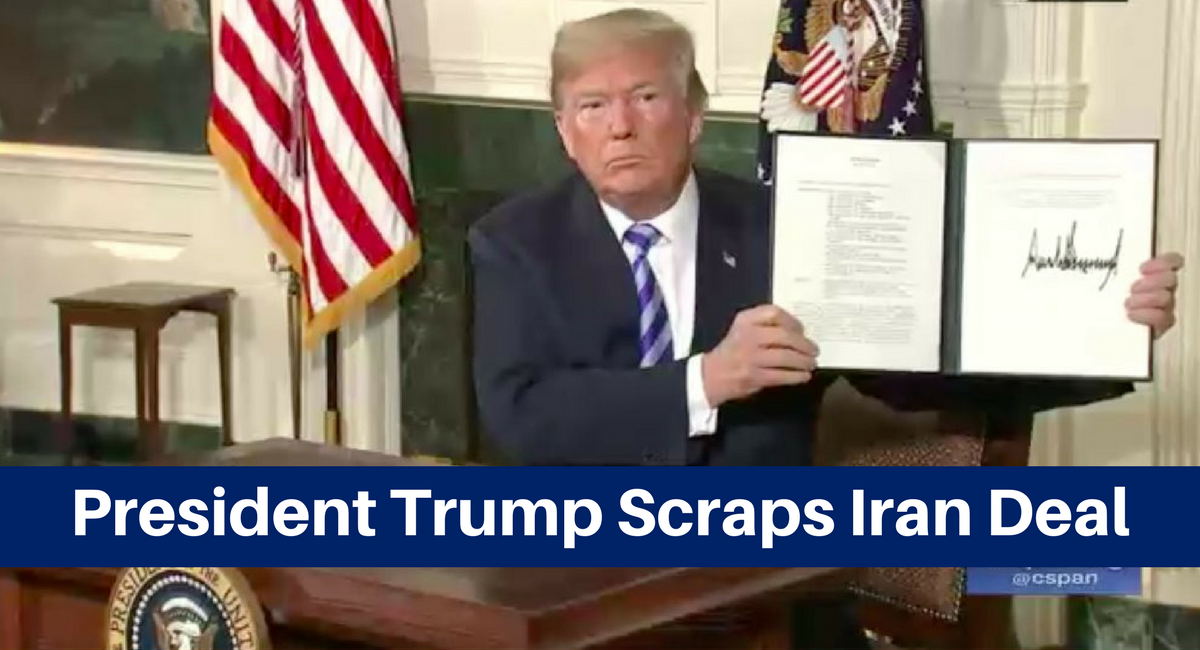 President Trump Scraps Iran Deal - Christians United for Israel