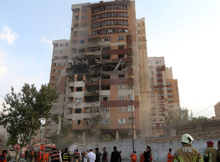 Israelstrikebuildingiran