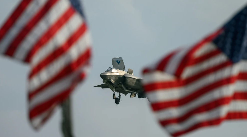 Military flyovers take place over the National Mall in Washington, D.C. during the Salute to America 4th of July celebrations for America’s 250th anniversary, July 4, 2026. Credit: Molly Riley/White House.
