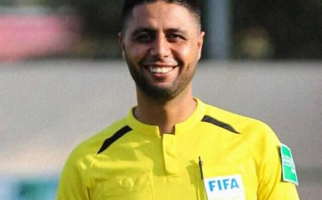 Mohammed Sami Mohammed Khattab, an international soccer referee and Palestinian Islamic Jihad operative, in an undated photo published by the IDF. (Israel Defense Forces)