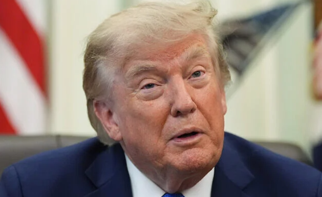 US President Donald Trump speaks before signing executive orders in the Oval Office of the White House, August 6, 2026, in Washington. (AP/Alex Brandon)