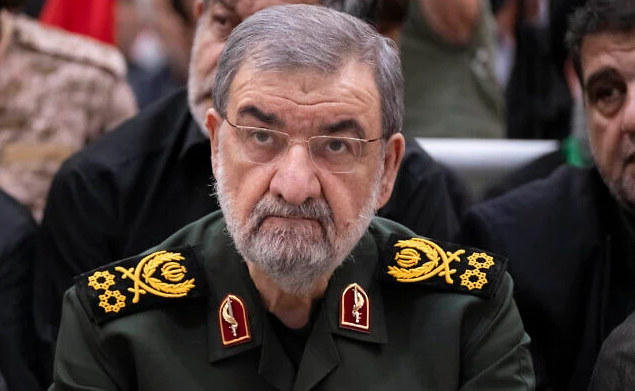Mohsen Rezaei, former commander of Iran's Islamic Revolutionary Guard Corps, who was named on August 9, 2026, as the secretary of Iran's Supreme National Security Council, attends a ceremony at Ayatollah Ruhollah Khomeini's shrine in southern Tehran, on June 4, 2026. (Photo by Morteza Nikoubazl/NurPhoto)