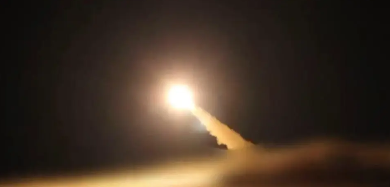 Iran’s military released video early Wednesday showing what is said to be missiles and drones being launched toward U.S. vessels and oil tankers, in response to the latest U.S. attack on five Iranian oil tankers.