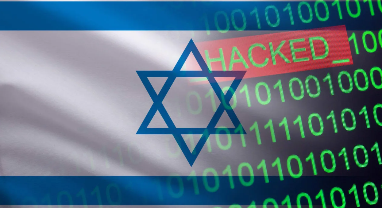 An illustration of Israeli data being hacked. (photo credit: ADragan/Shutterstock)