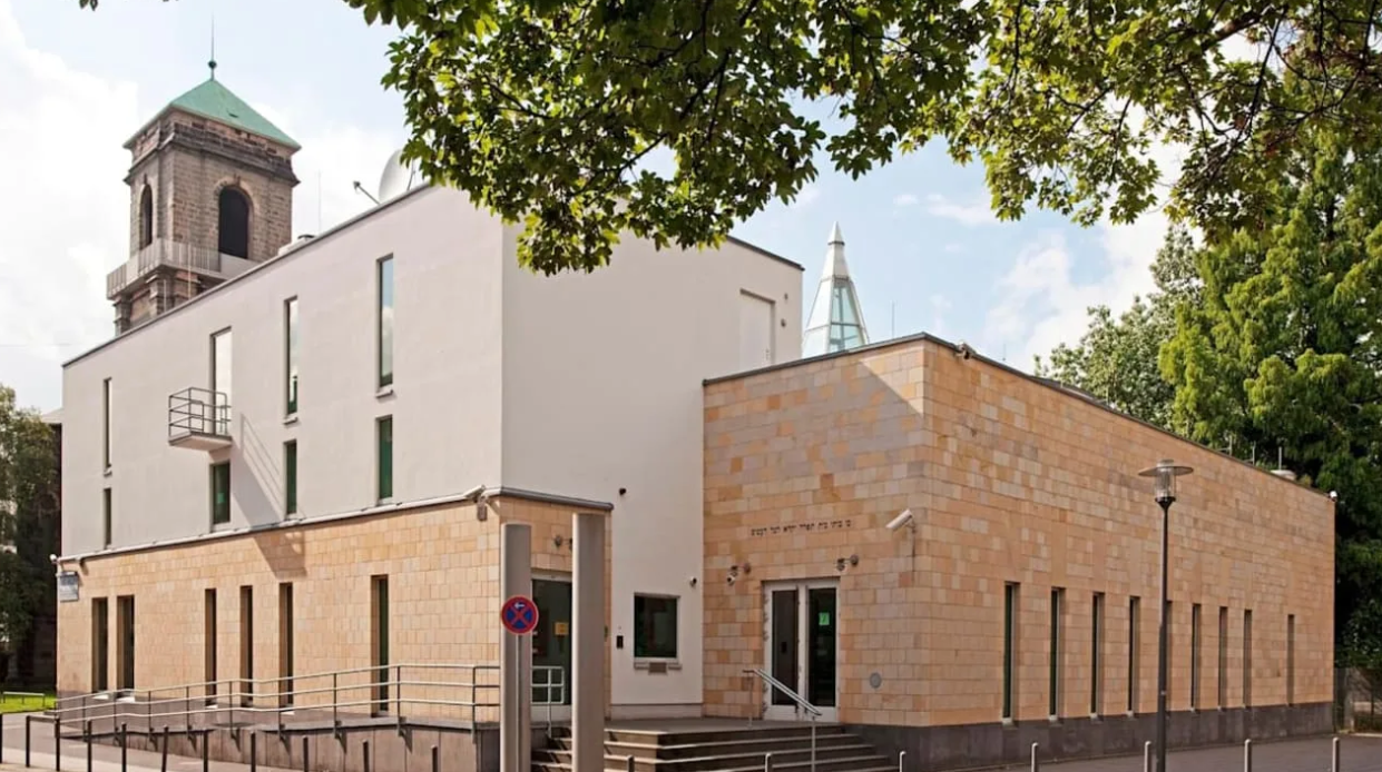 The Wuppertal Synagogue. (photo credit: SCREENSHOT/X)