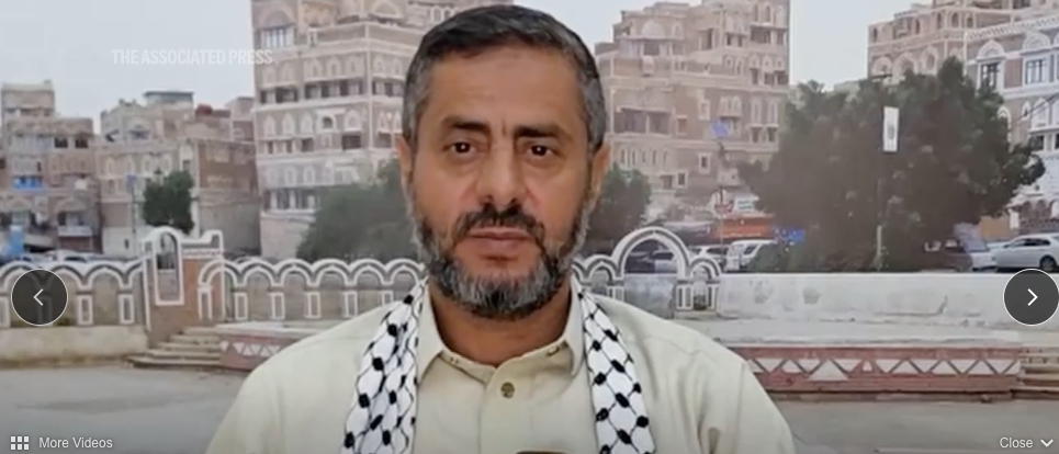 1 of 2 | A senior official with the Iran-backed Houthi rebels is warning countries against joining Saudi Arabia in Yemen’s revived civil war, telling The Associated Press on Sunday that his group has assured the Trump administration that it won’t attack U.S. vessels in the Red Sea.