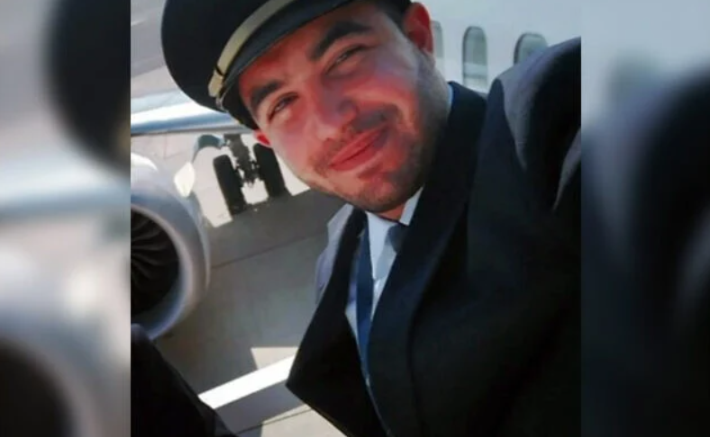 Hamam al-Hammami, the copilot who tried to bring down a flydubai flight to Israel in a terrorist attack on September 30, 2026, in an undated image from his deleted LinkedIn profile.